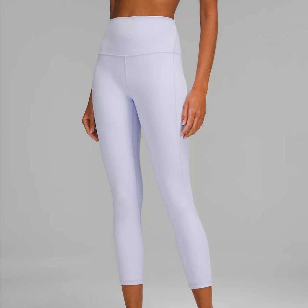 Lululemon Pastel Blue Align High Rise 25”